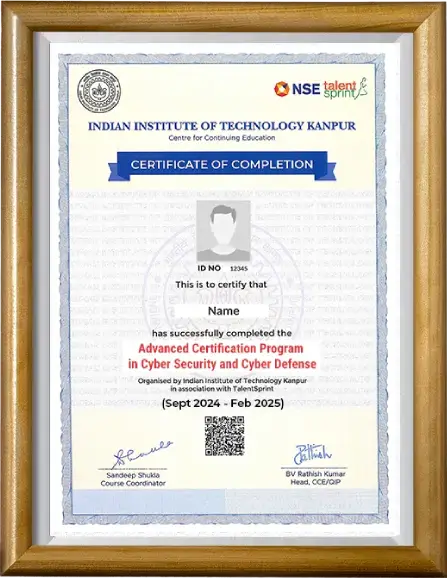 IIT Kanpur Cybersecurity Course: Advanced Certification