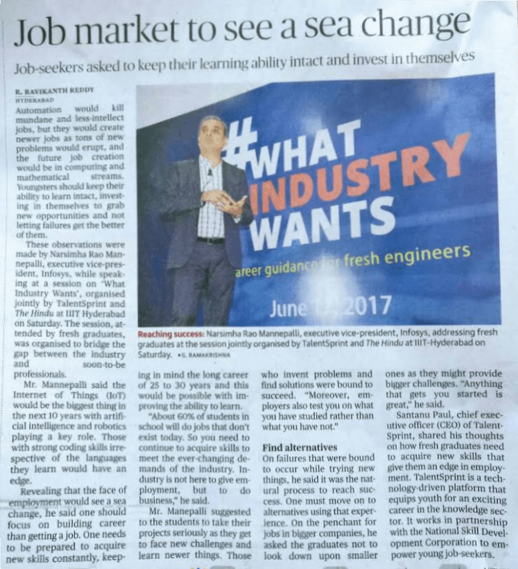 Job market to see a sea change