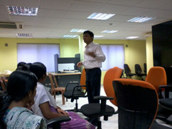 Veerendra visited TalentSprint