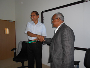A.S. Murty, the Chief Technical Officer, Mahindra Satyam