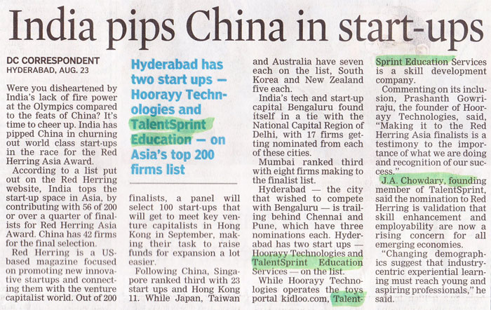 Deccan-Chronicle--India-pips-China-in-Start-ups